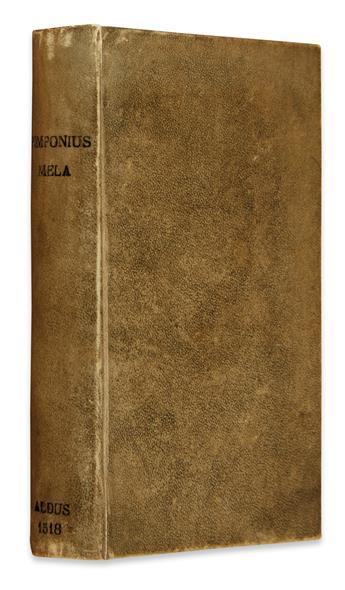 TRAVEL  MELA, POMPONIUS; et al. Pomponius Mela. Julius Solinus. Itinerarium Antonini Aug. [etc.].  1518